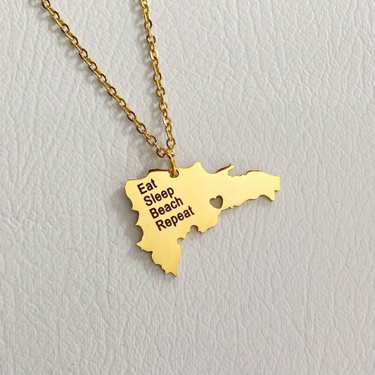 Cadena Eat Sleep Beach Repeat - República Dominicana