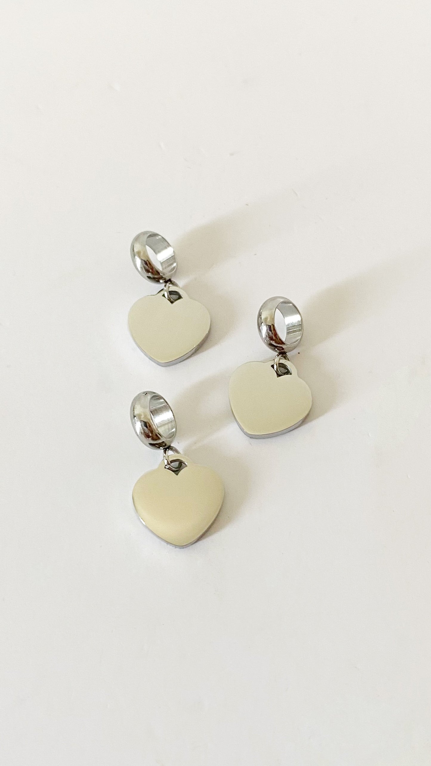 Charm de corazón personalizado