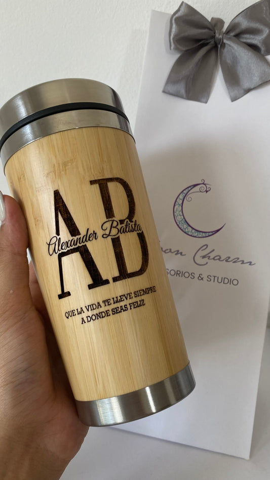 Vaso de madera 16 oz