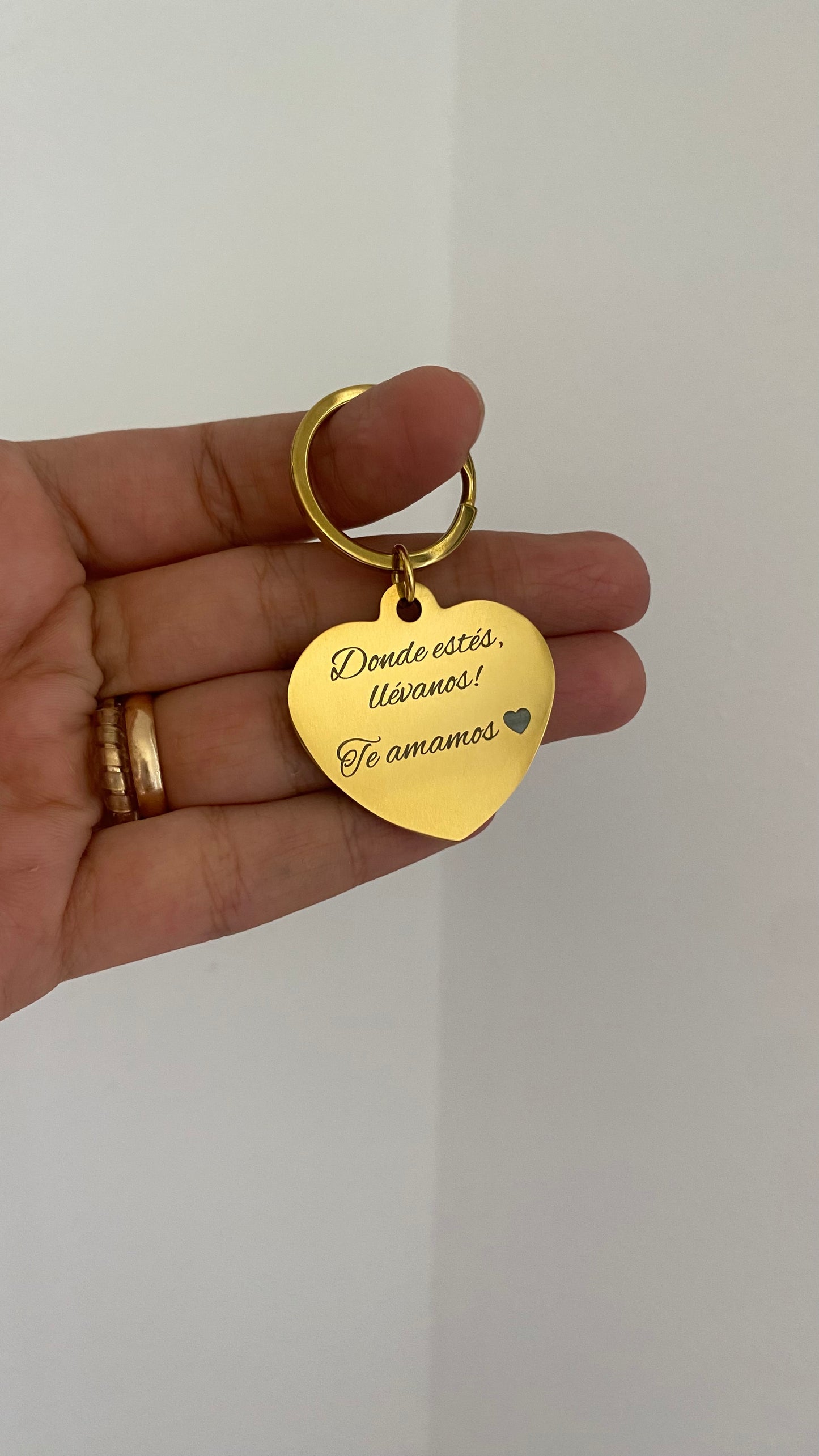 Llavero de corazón
