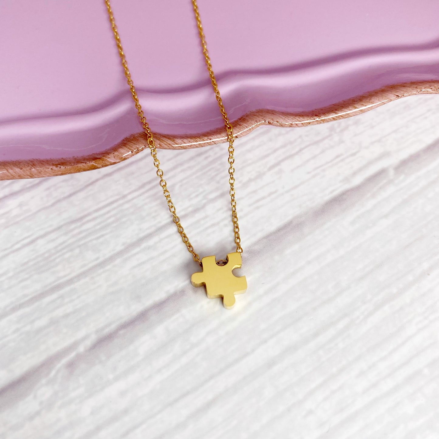 Cadena con rompecabeza