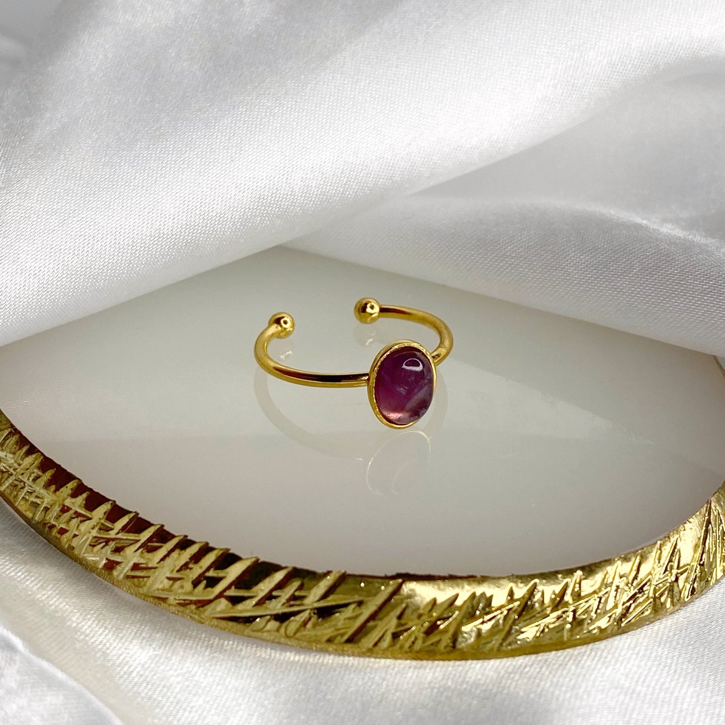 Anillos de amatista