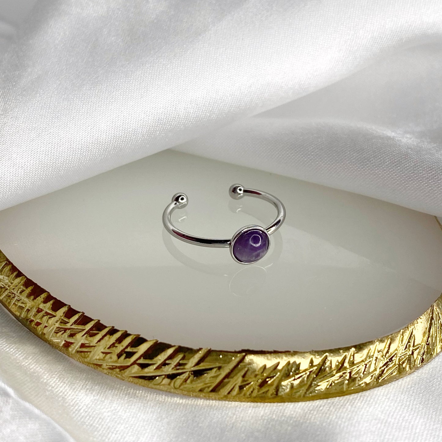 Anillos de amatista