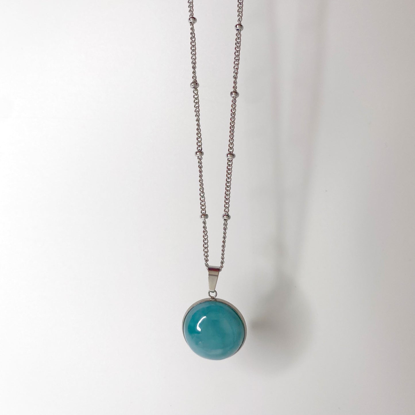 Cadena con larimar