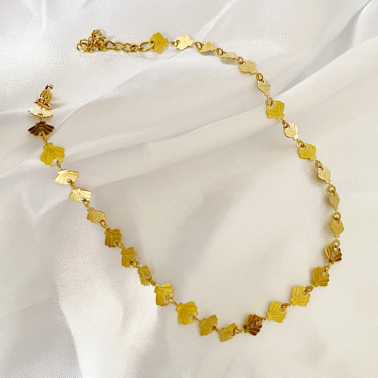 Tobillera de conchas