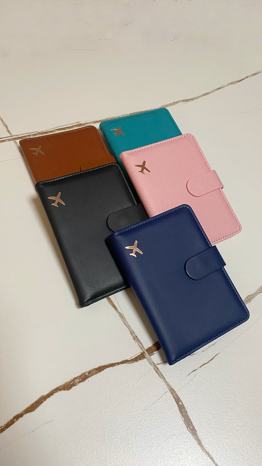 Porta pasaporte personalizado