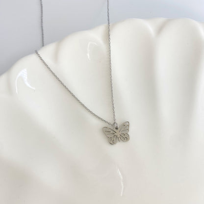 Cadena con mariposa