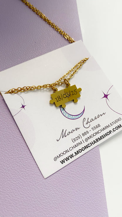 Cadena con rompecabeza personalizado