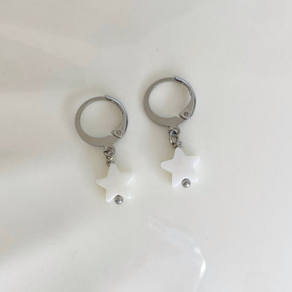 Argollas con nácar