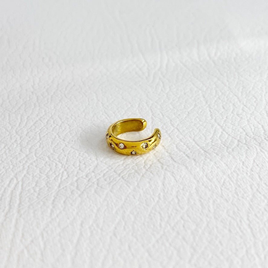Earcuff con zirconias