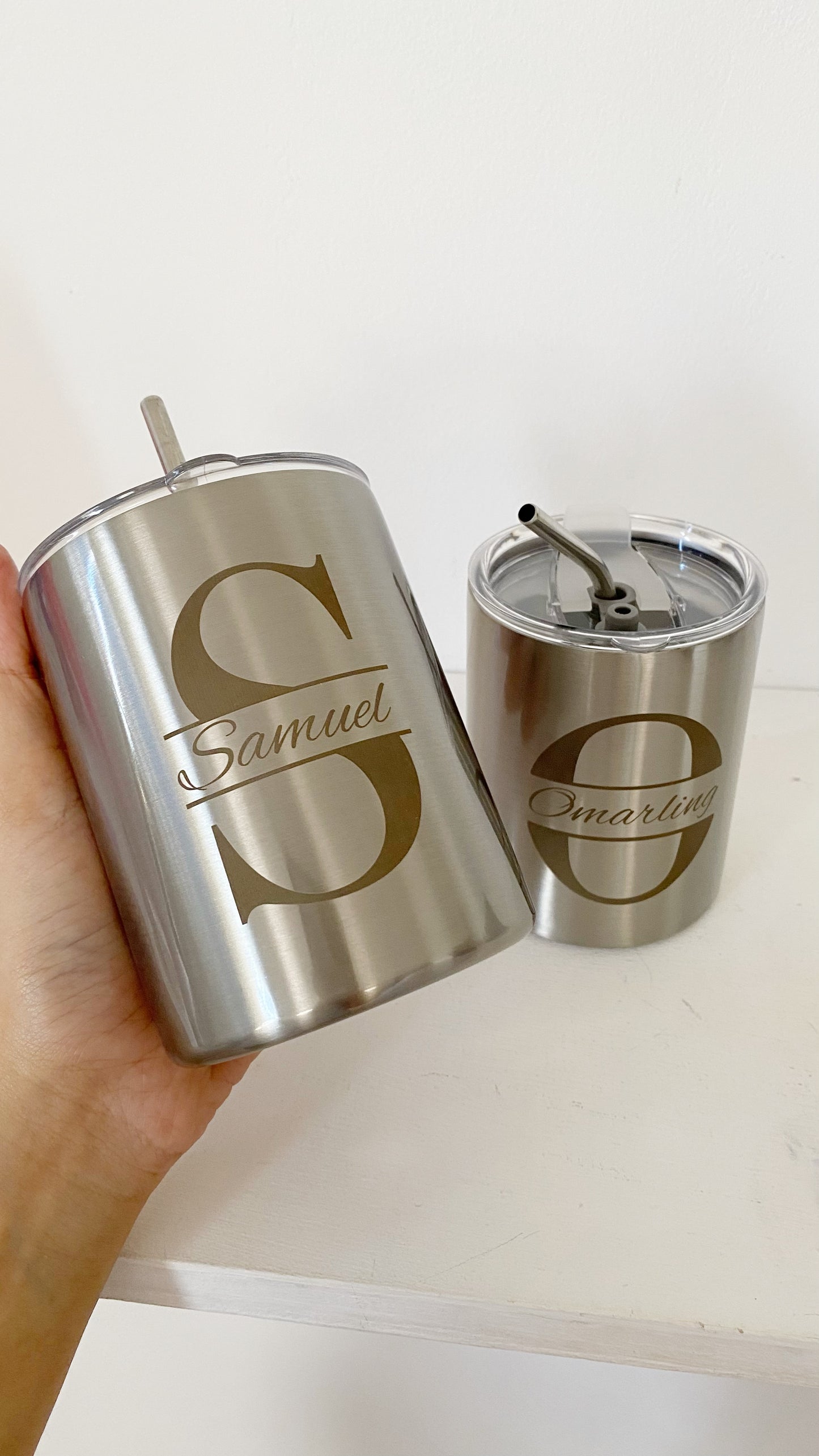 Vaso de acero 12 oz