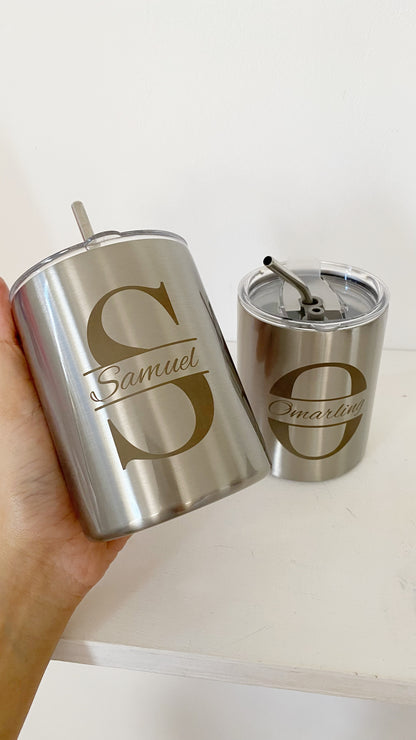 Vaso de acero 12 oz