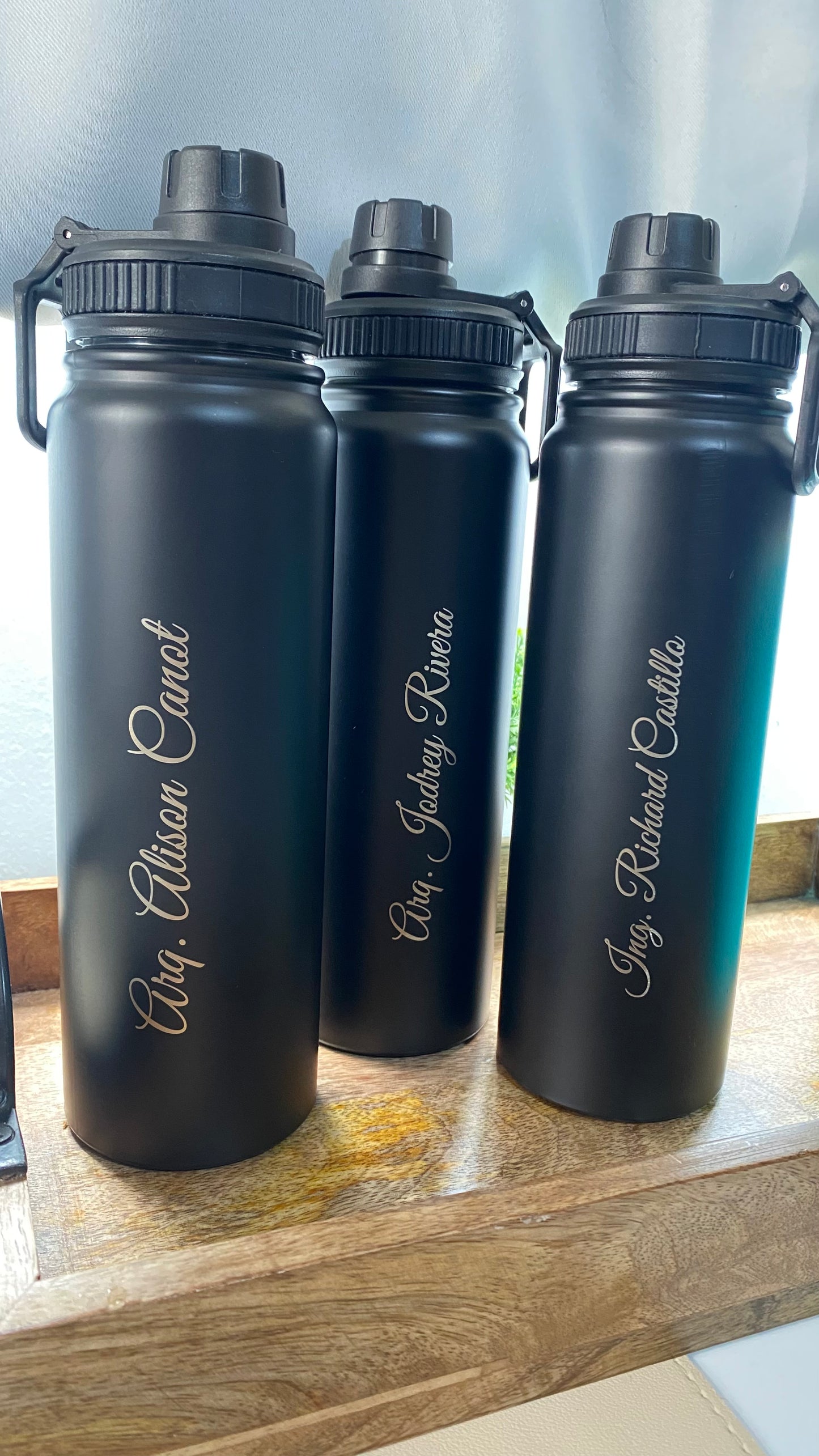 Termo negro personalizado