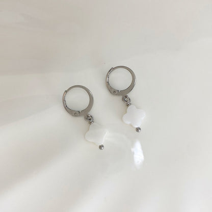 Argollas con nácar