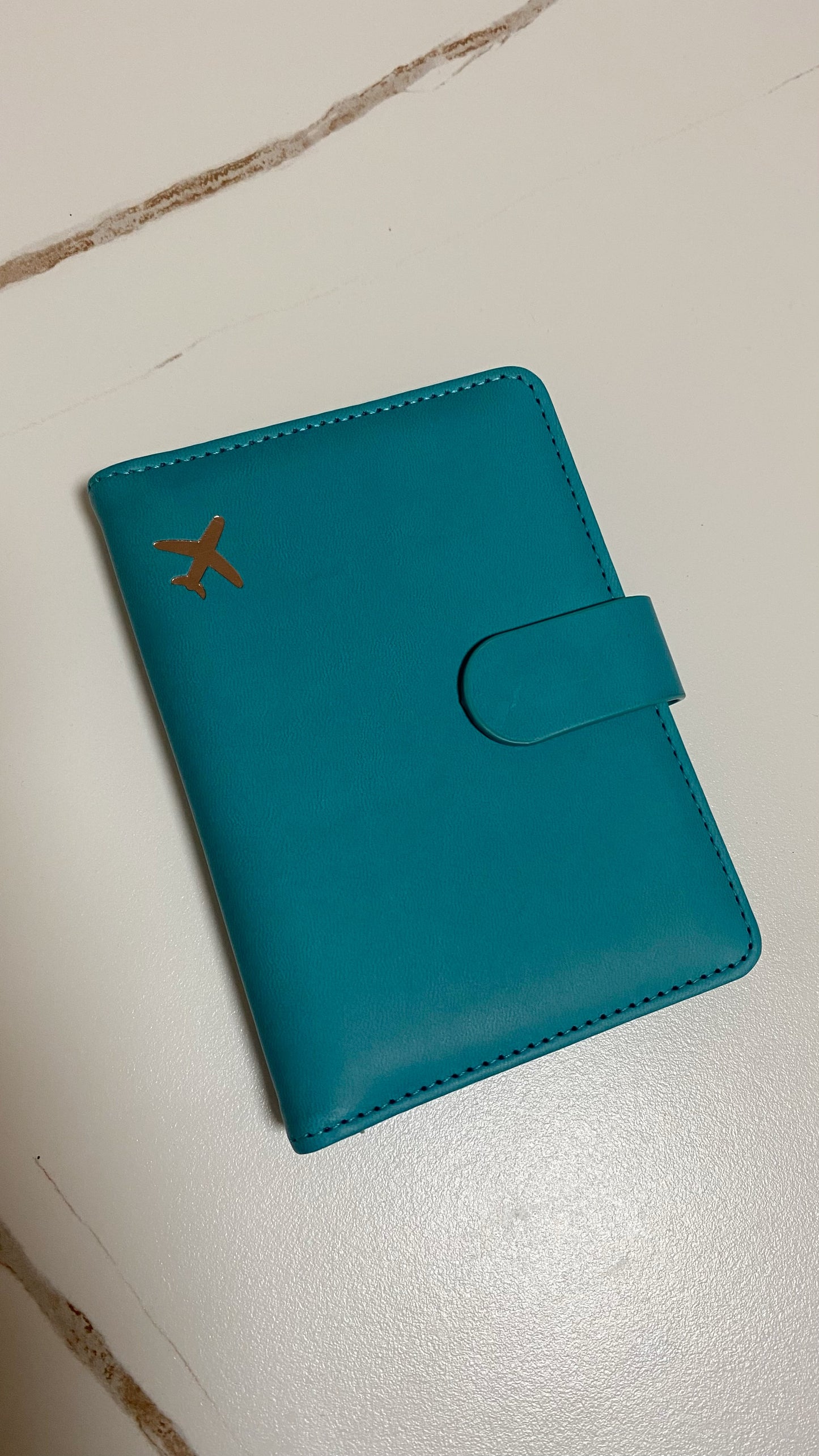 Porta pasaporte personalizado