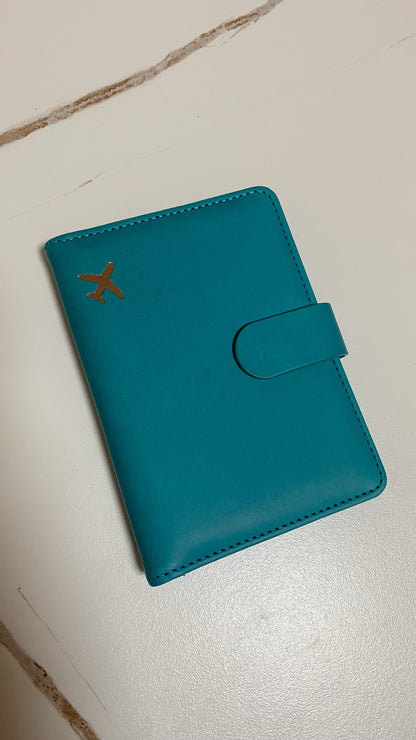 Porta pasaporte personalizado