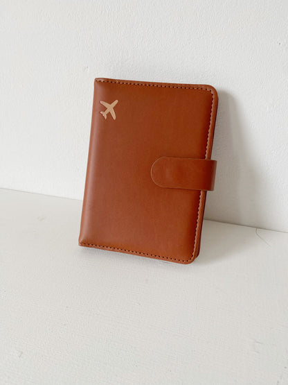 Porta pasaporte personalizado