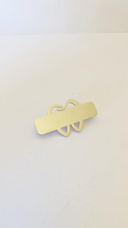 Broche odontología personalizado
