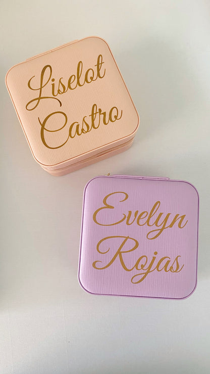 Joyero con espejo