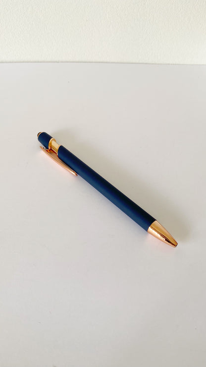 Lapicero con lápiz capacitivo de colores y rose gold