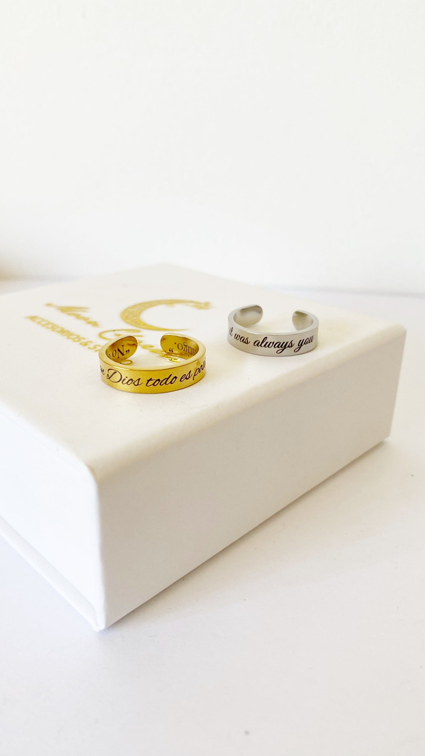 Anillo personalizado