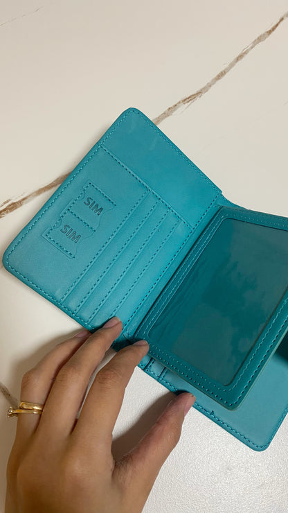 Porta pasaporte personalizado