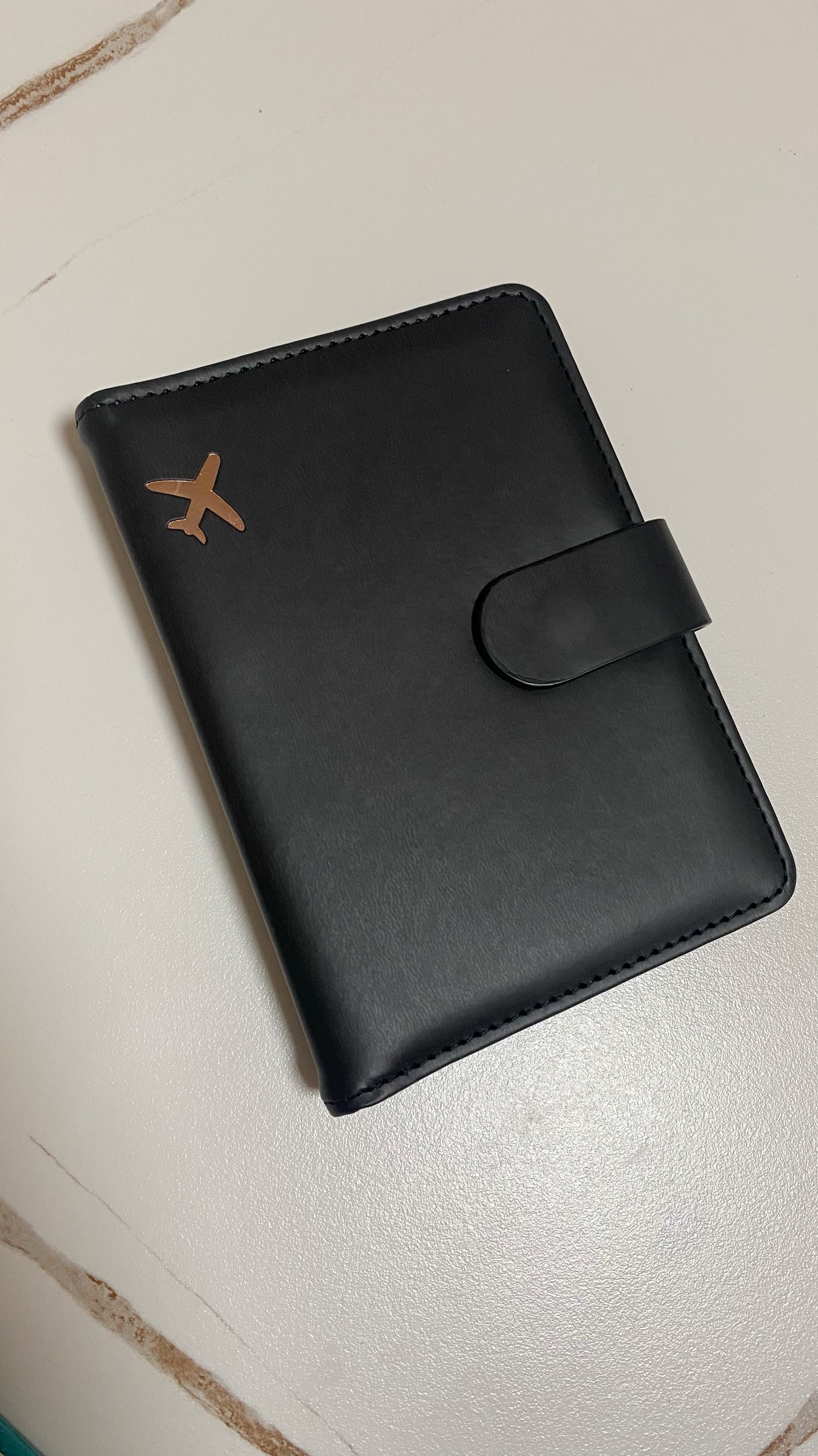 Porta pasaporte personalizado