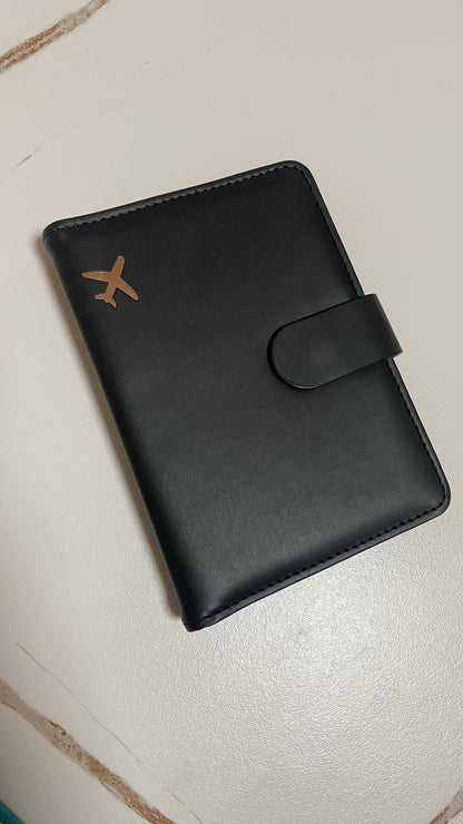 Porta pasaporte personalizado