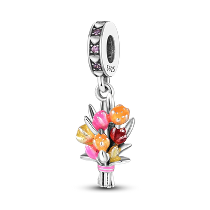Abalorios-de-plata-de-ley-925-cuentas-de-plantas-flores-rosa-rbol-de-la-vida-Clip