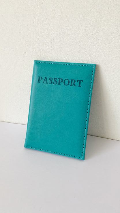 Porta pasaporte personalizado
