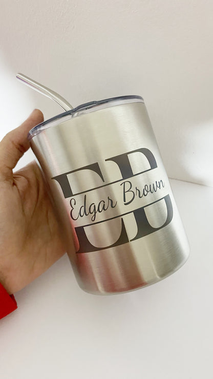 Vaso de acero 12 oz