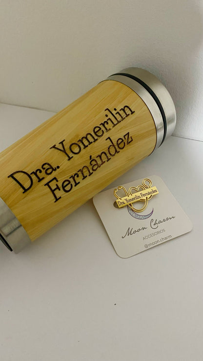 Vaso de madera 16 oz
