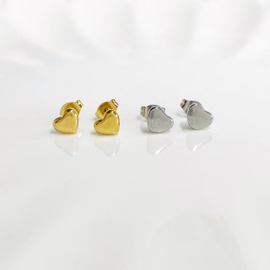 aretes corazon