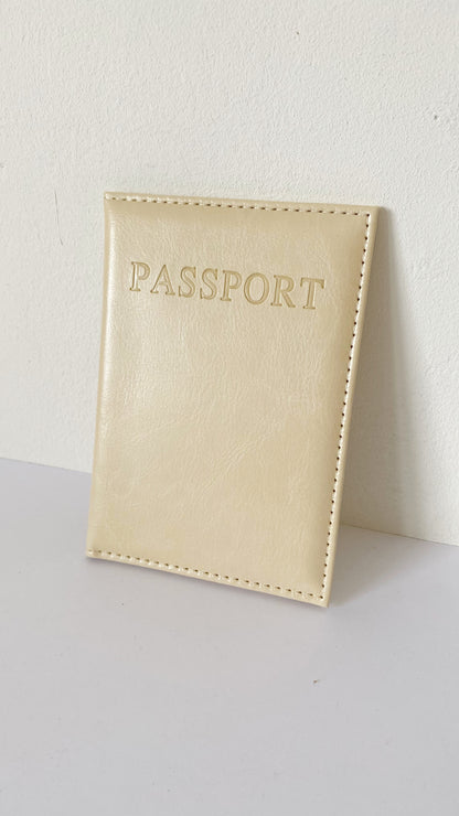 Porta pasaporte personalizado