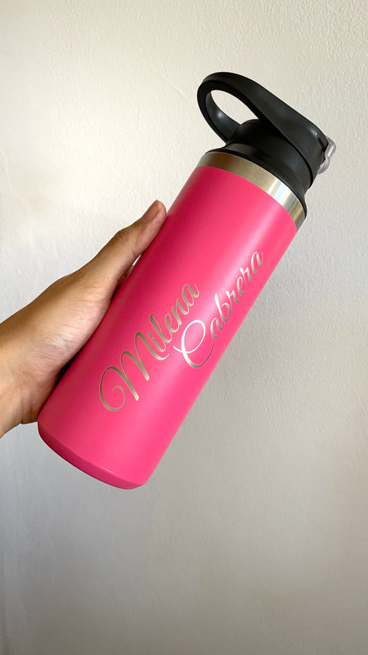 Termo rosado 16oz personalizado