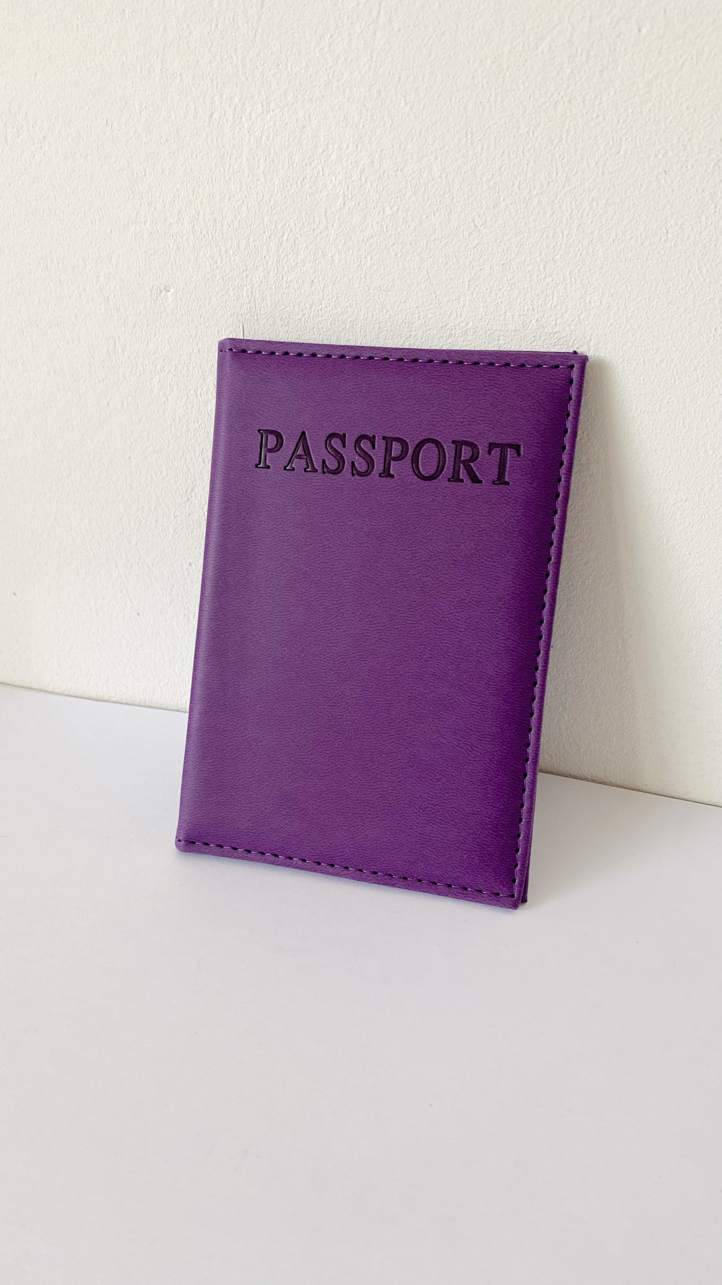 Porta pasaporte personalizado