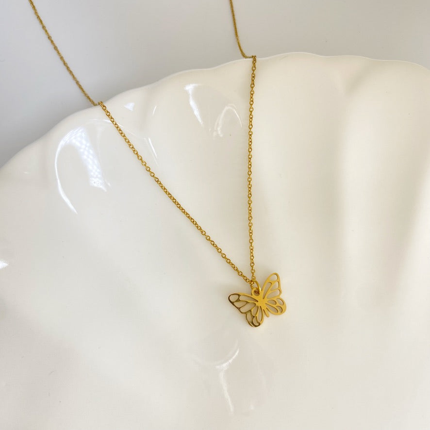 Cadena con mariposa