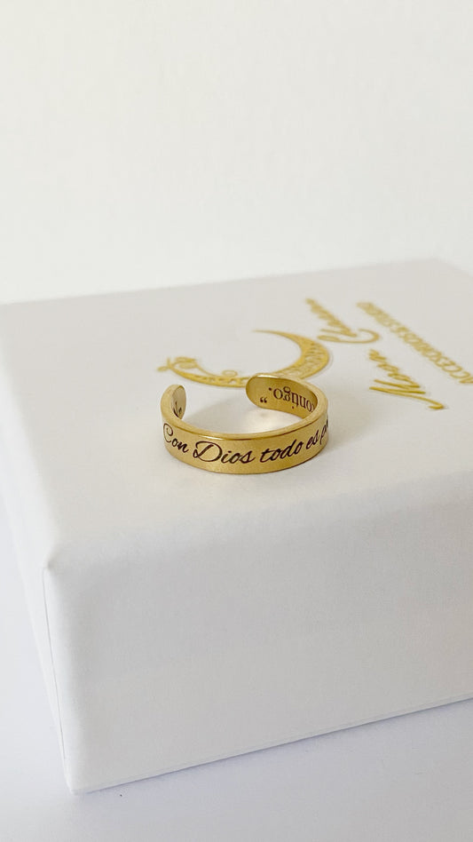 Anillo personalizado