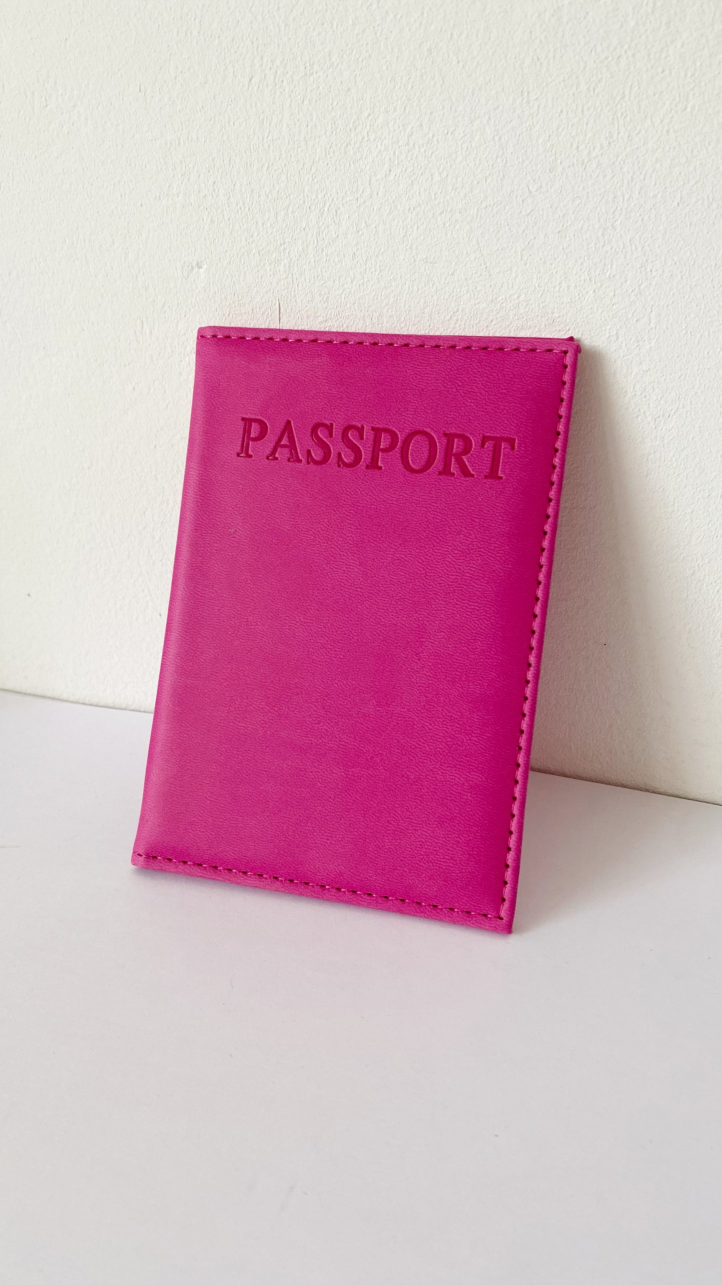 Porta pasaporte personalizado
