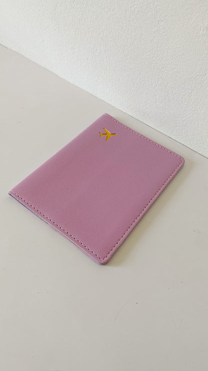 Porta pasaporte personalizado