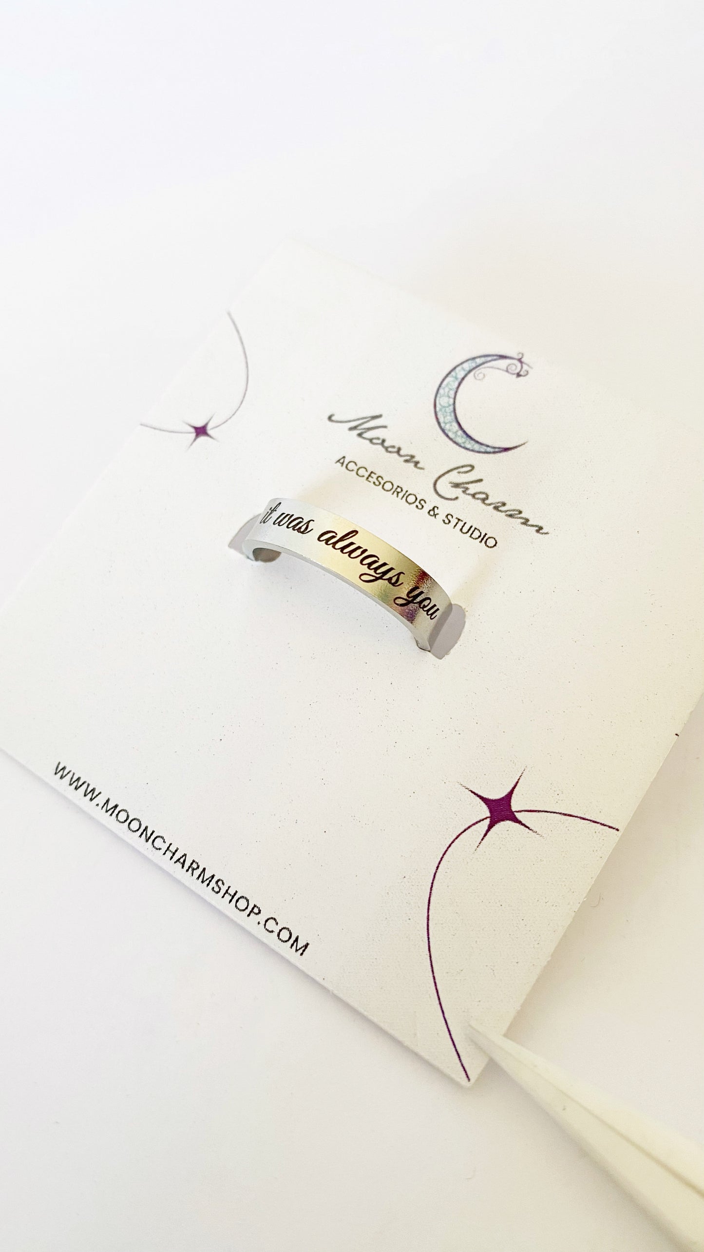 Anillo personalizado