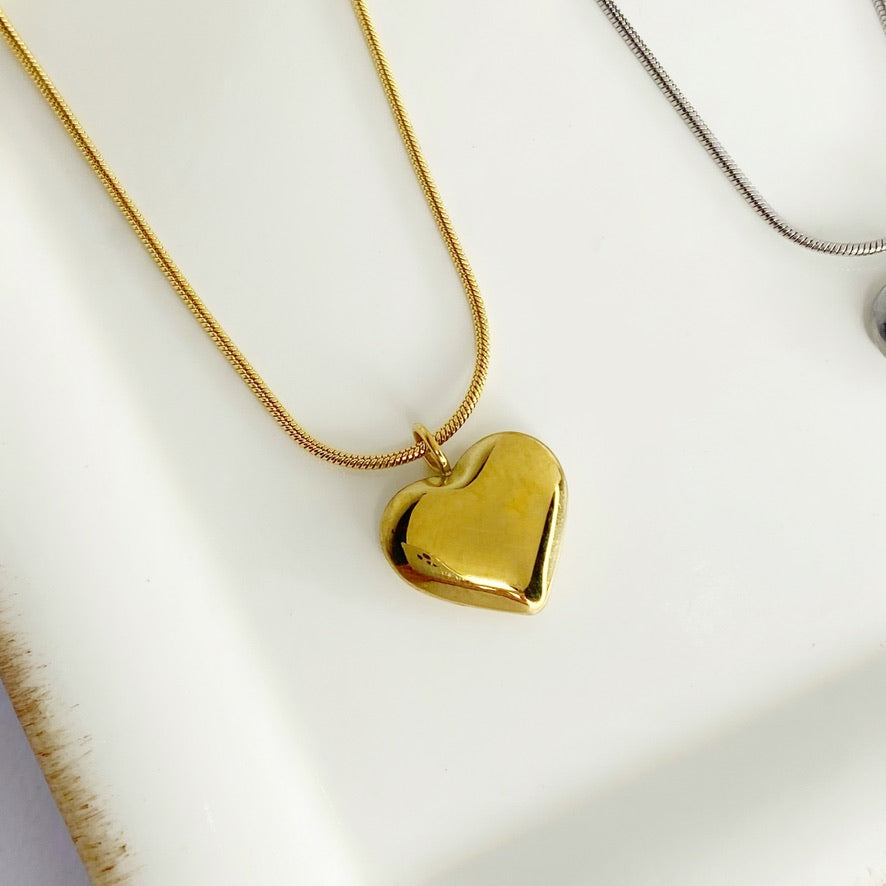 Cadena con corazón