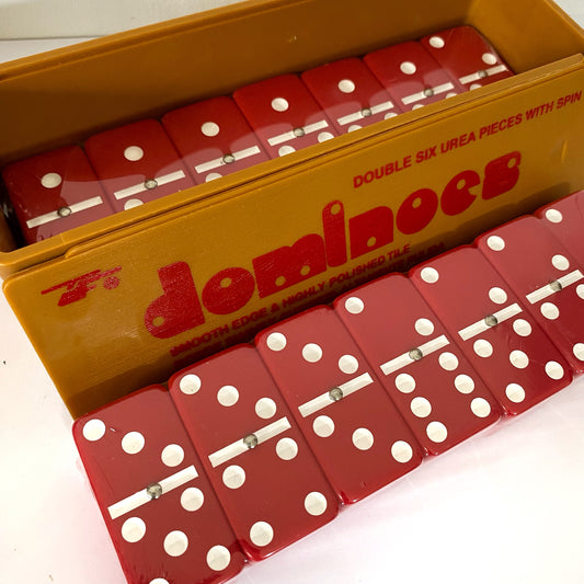 Dominó personalizado - rojo