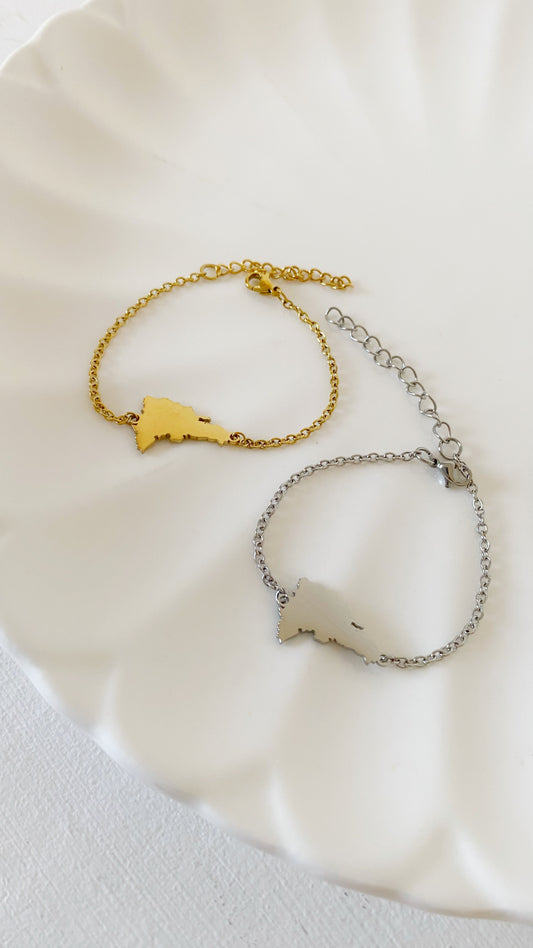 Pulsera con República Dominicana