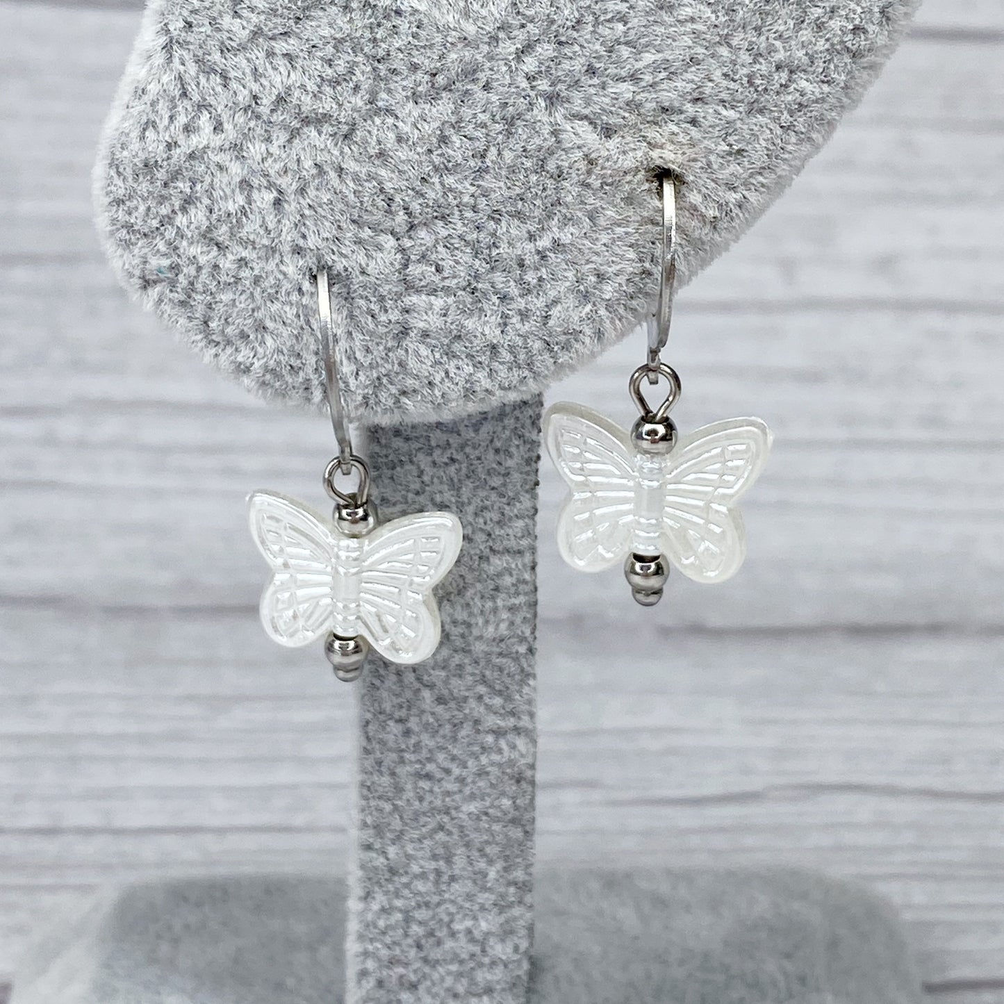 Argolla con mariposa