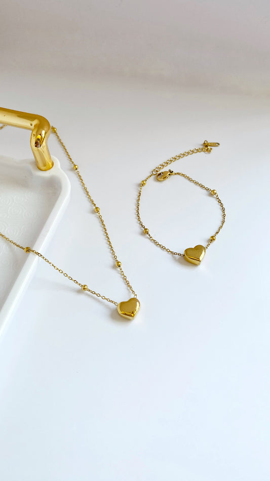 Pulsera con corazón