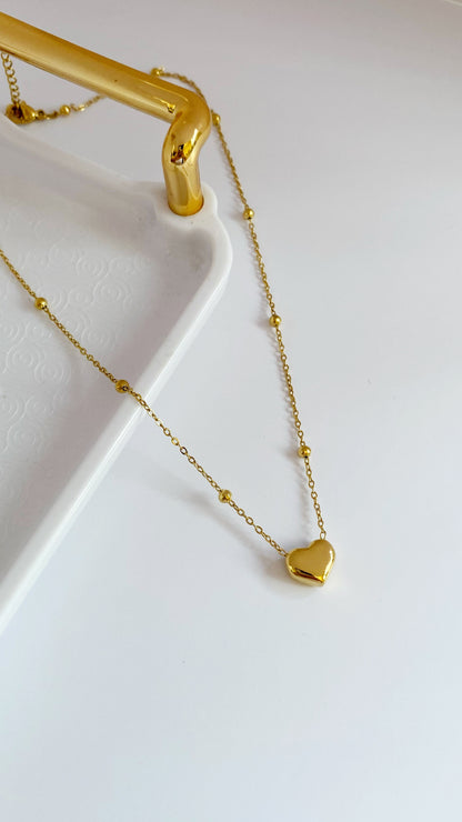 Cadena con corazón