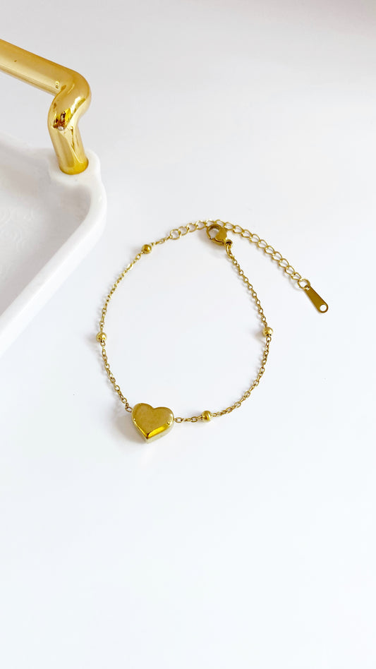 Pulsera con corazón