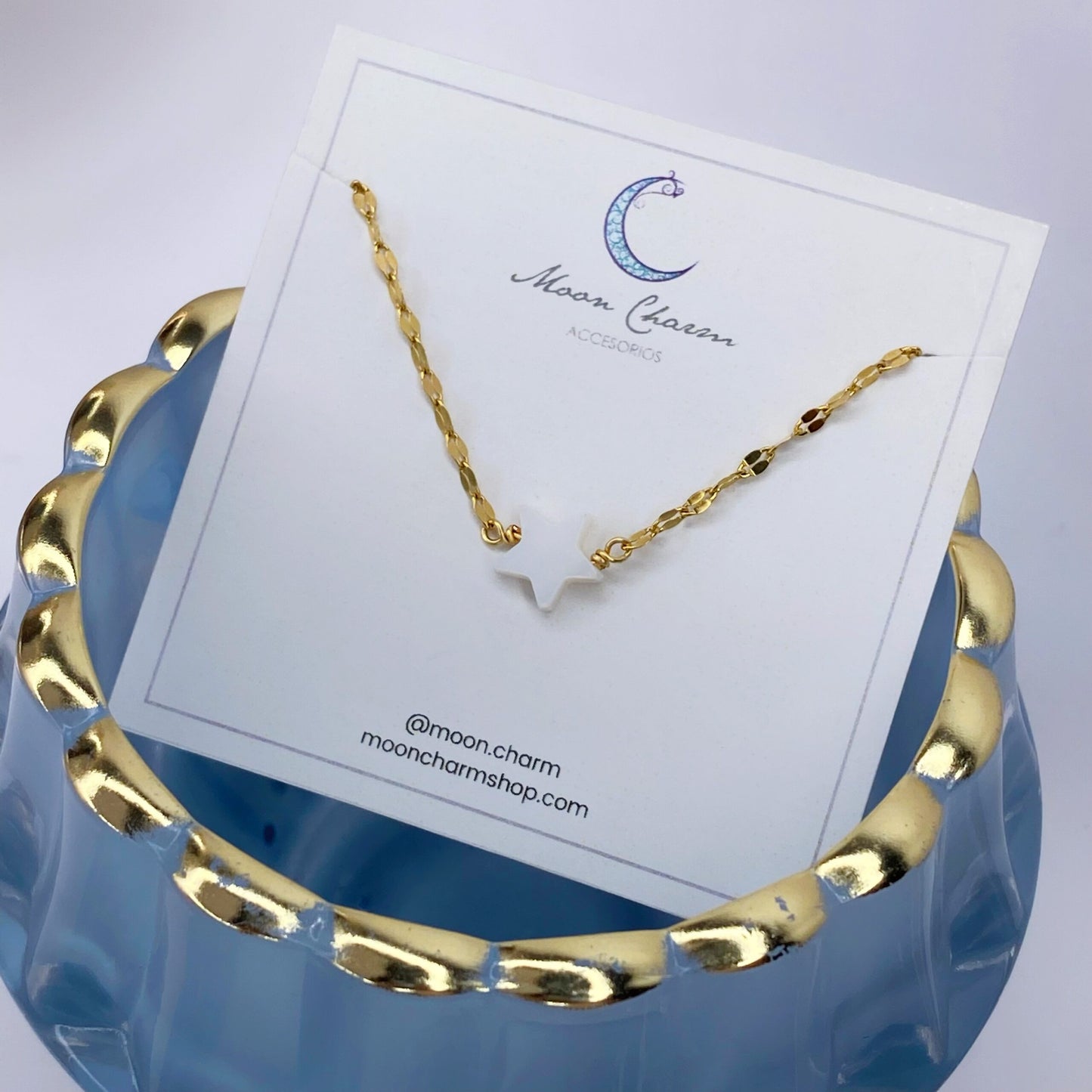 Pulsera con estrella de nácar