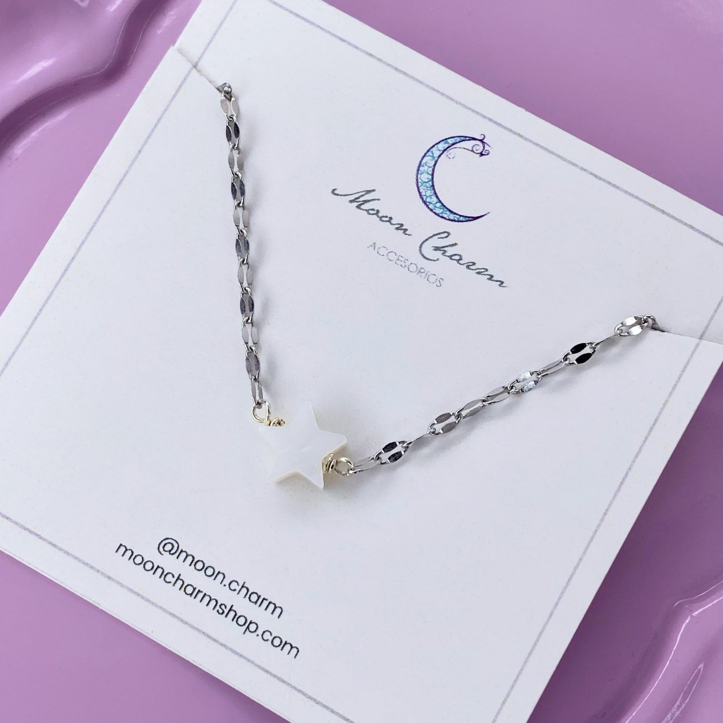Pulsera con estrella de nácar